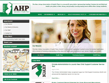 Tablet Screenshot of njahp.org